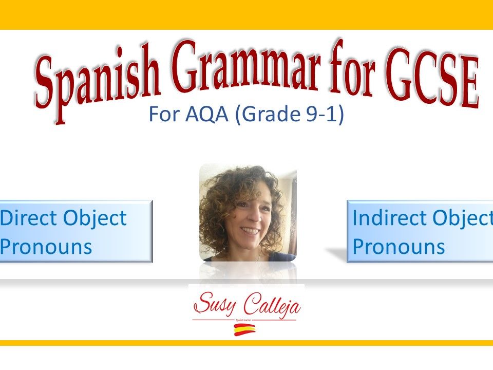 Spanish Direct & Indirect Object Pronouns Teaching Resources