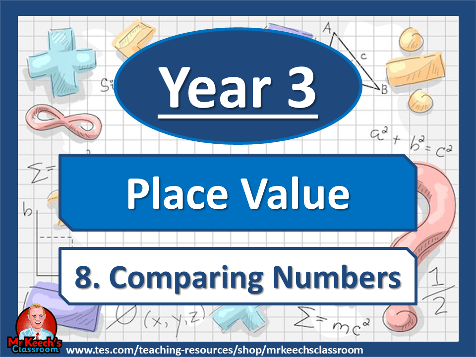 Year 3 Place Value Comparing Numbers White Rose Maths Teaching