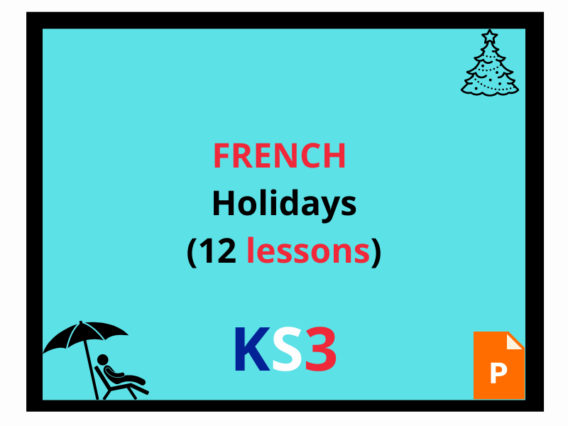 French holiday lessons Teaching Resources