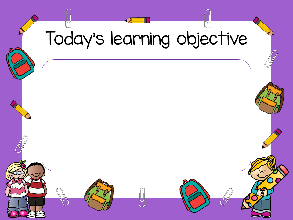 Daily Weekly Subject learning objectives posters for classroom display