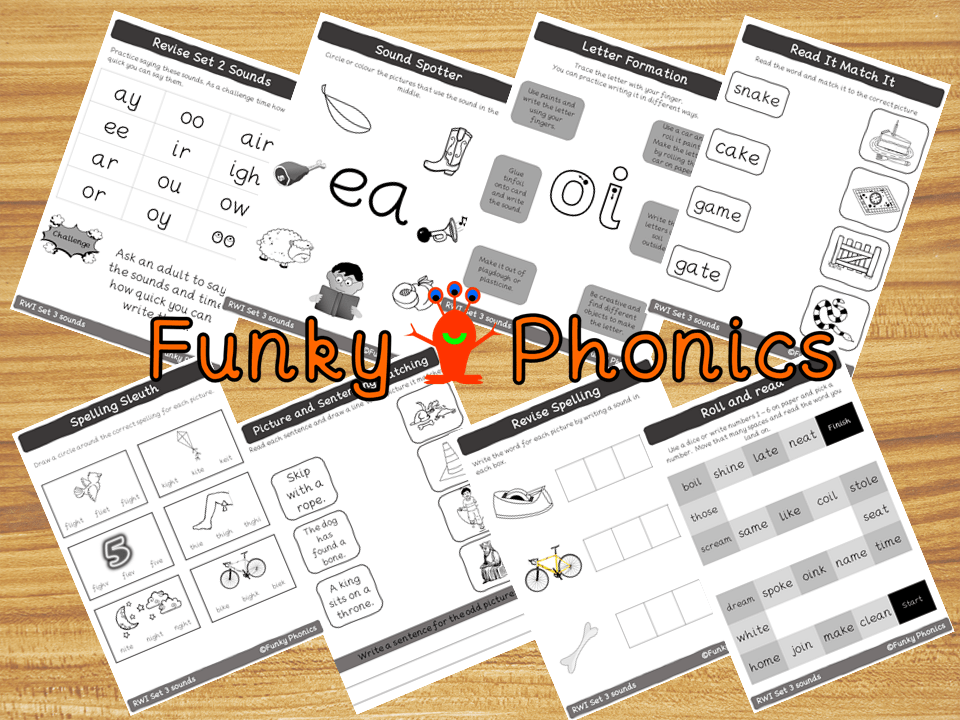 Read Write Inc Set 3 Home Learning Pack 1 Teaching Resources