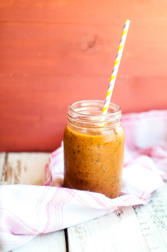 Papaya Seed Smoothie The Passionate Vegan