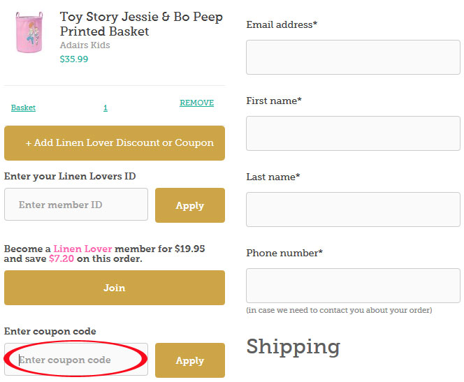 Adairs NZ Coupon Codes AU & Promo 60 off April