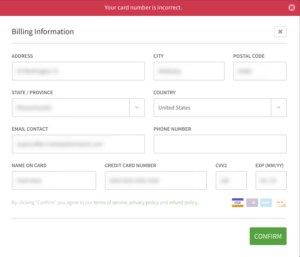 Troubleshooting Failed Payments When I Work Help Center