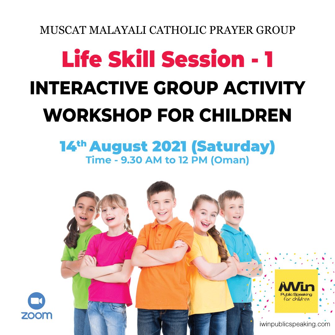 Muscat Malayali Catholic Prayer Group Register here! IWin Public Speaking