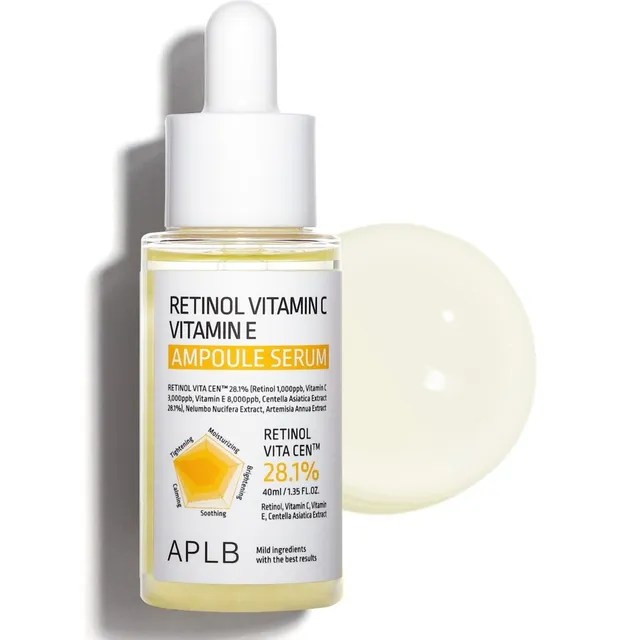 APLB Retinol Vitamin C Vitamin E Ampoule Serum YesStyle