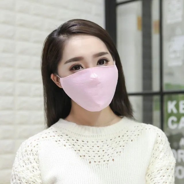 Homy Bazaar Cotton Linen Face Mask YesStyle