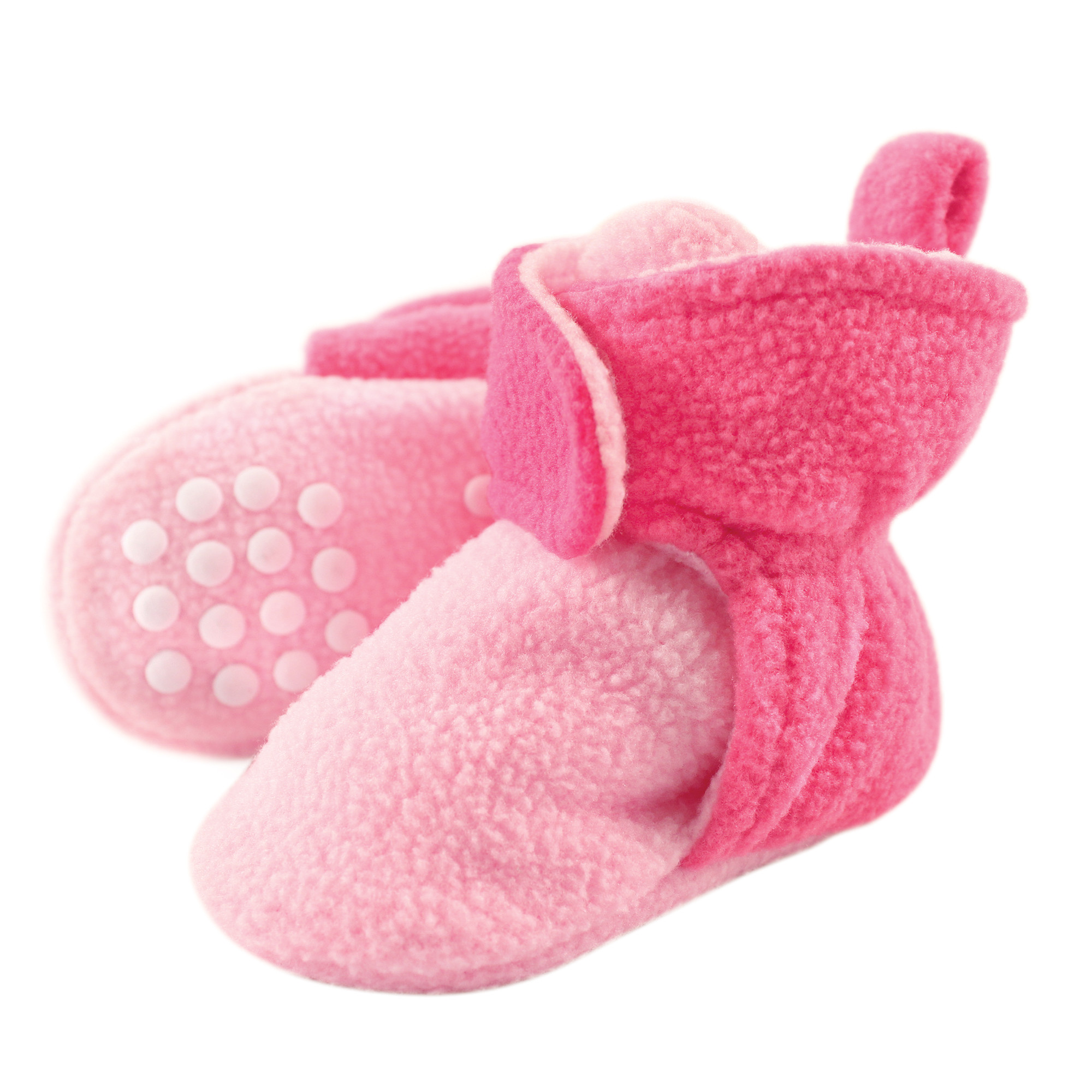 Luvable Friends Baby and Toddler Fleece Booties Affordable Infant