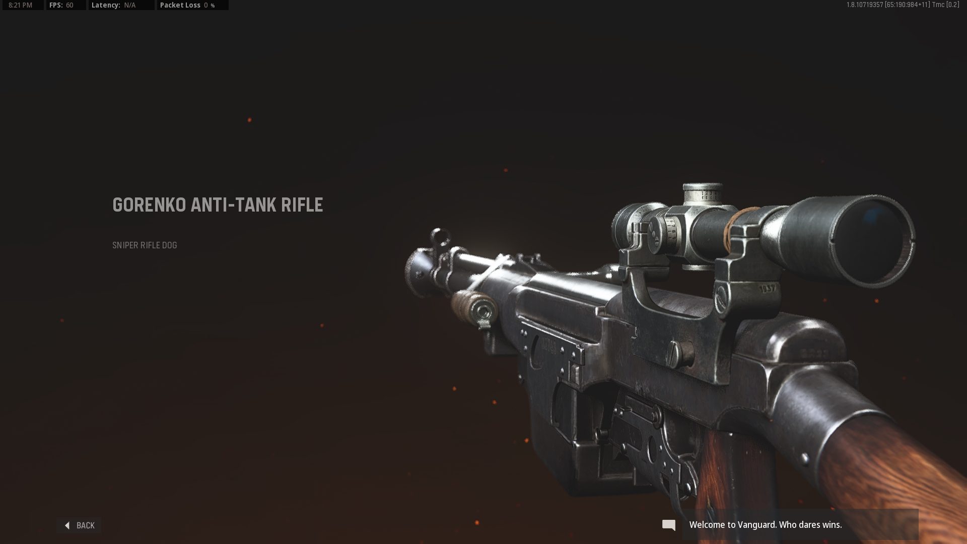 Best Gorenko AntiTank Rifle loadout in Call of Duty Vanguard Season 1