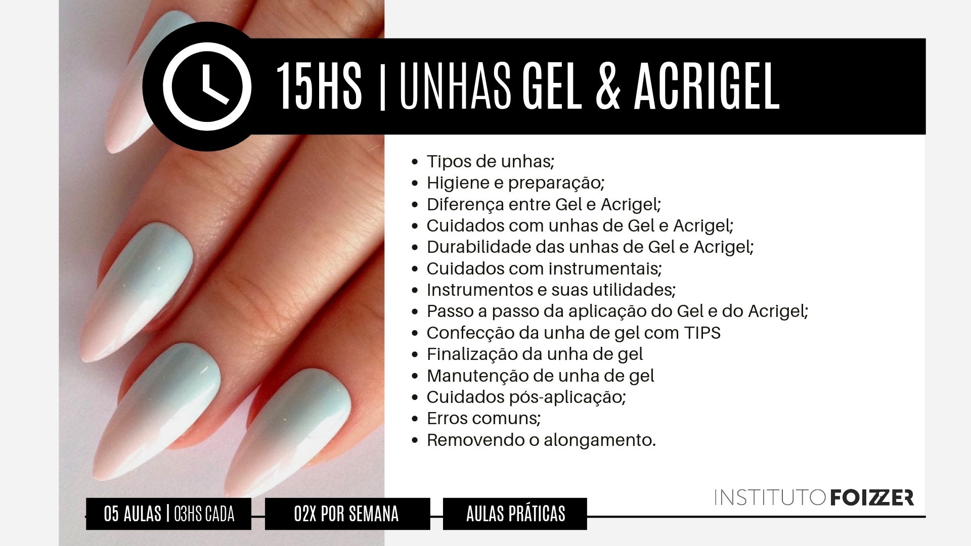 GEL e ACRIGEL NATALRN Curso Profissional e Prático ALONGAMENTO DE