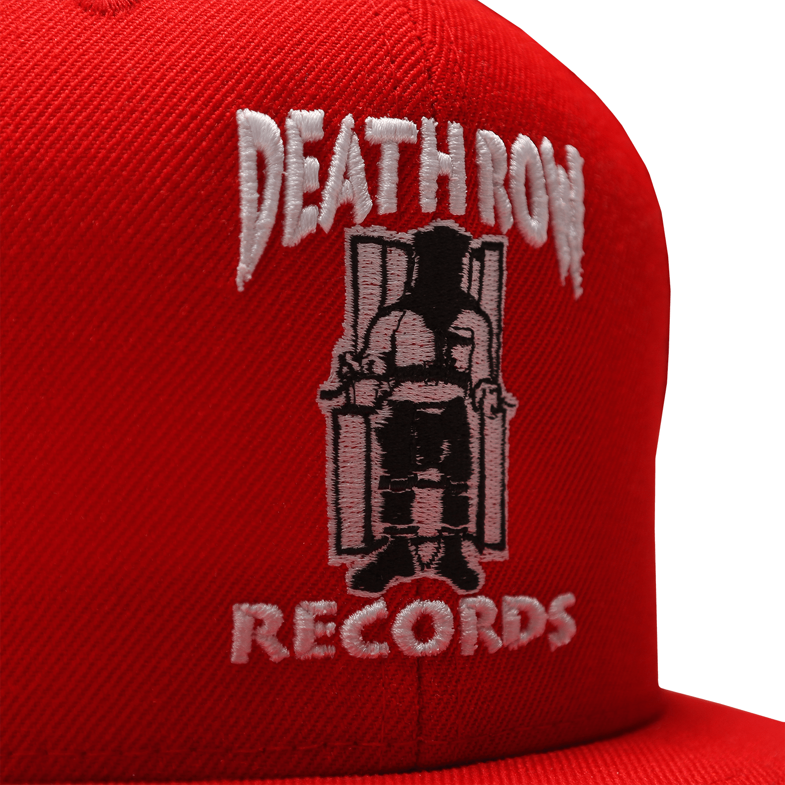 Death Row Records Red Snapback Death Row Records