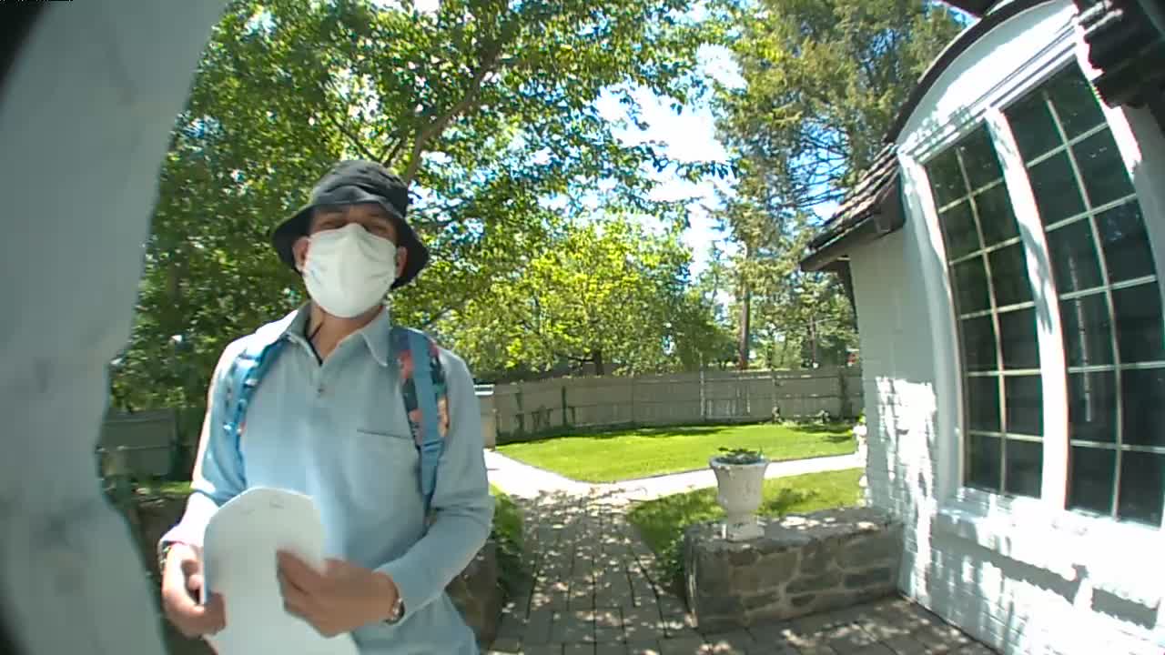 Newton breakin home surveillance video Boston 25 News
