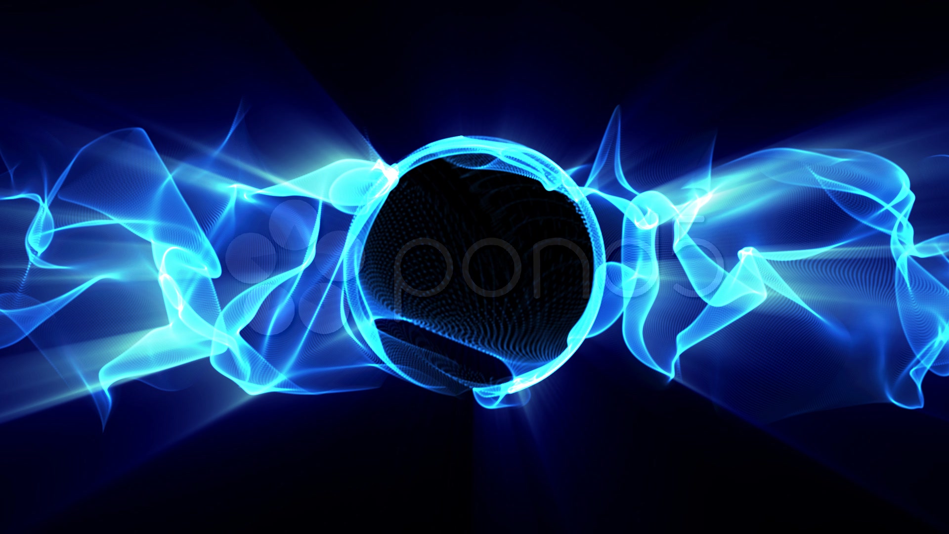 Electric Blue Wave Stock Video 485745 HD Stock Footage