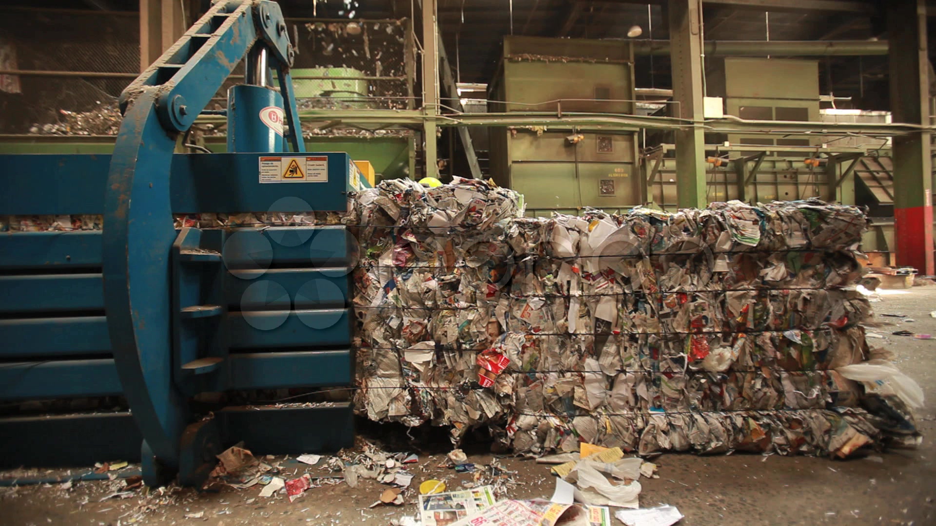 Stock Video Large Trash Compressor 594239 Pond5