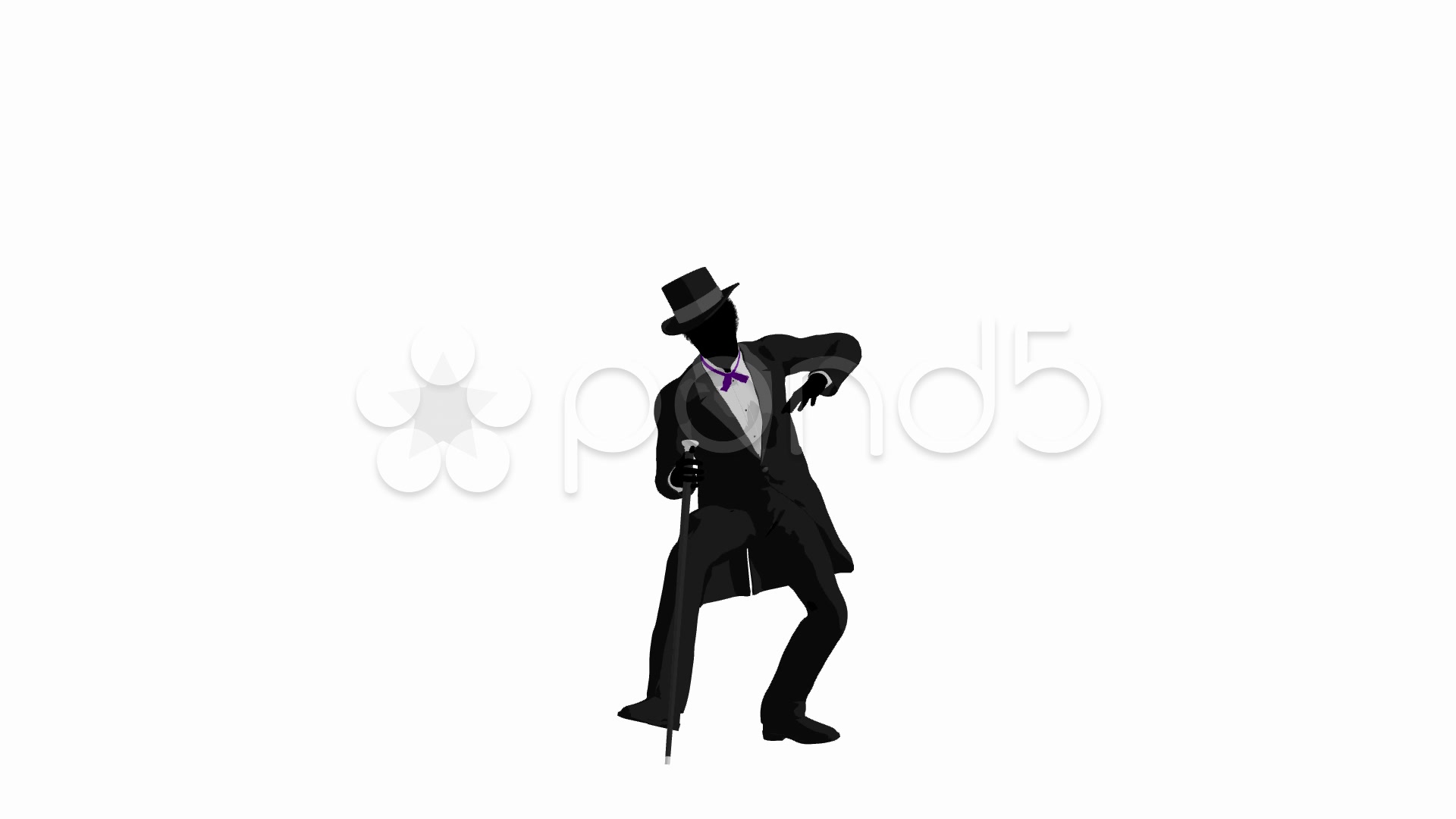 African American Male Tap Dancer Dancing On A White Background Stock Video 5186077 HD Stock