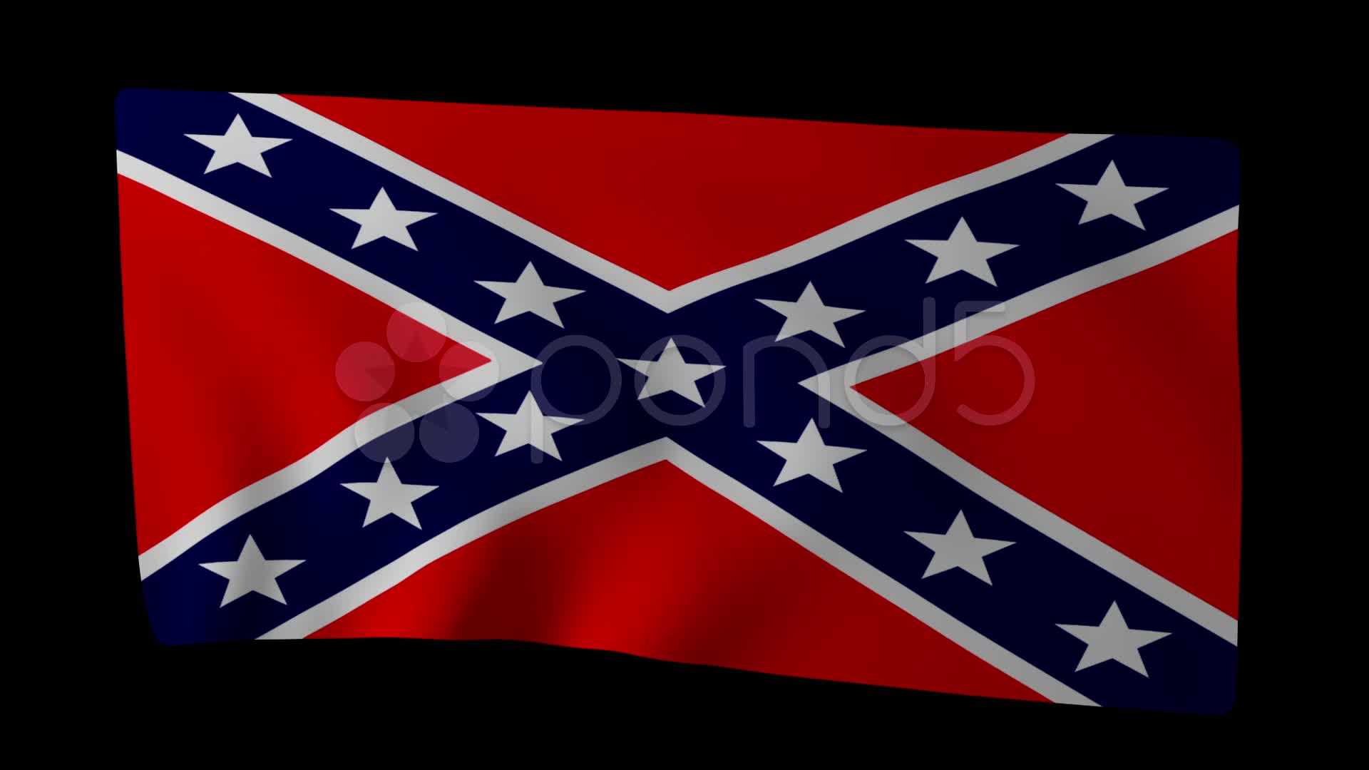 Yankee Flag Close Up Stock Video 12253157 HD Stock Footage