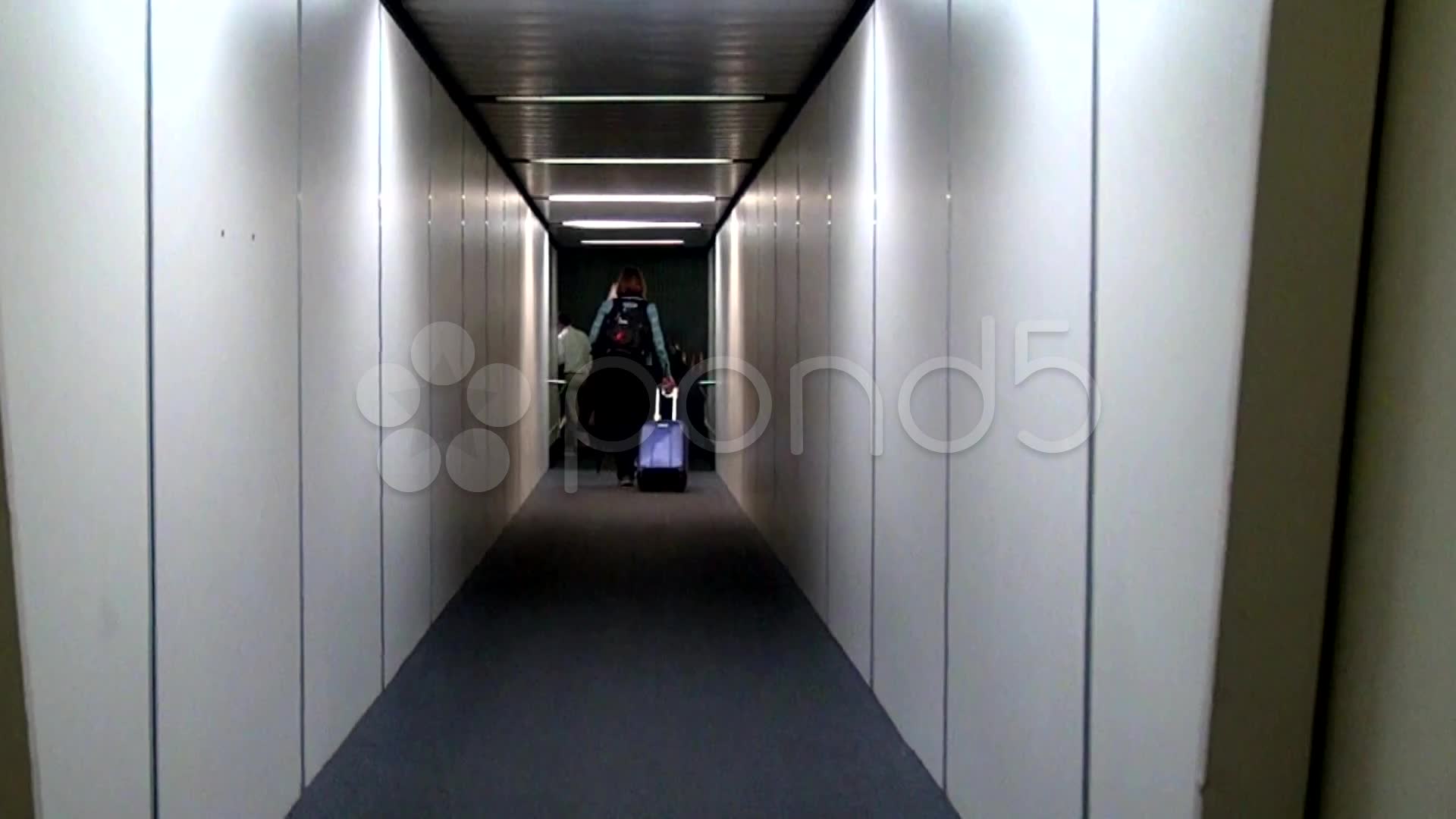 Jetway, Airport Boarding Passageway, Hallway Clip 12746937
