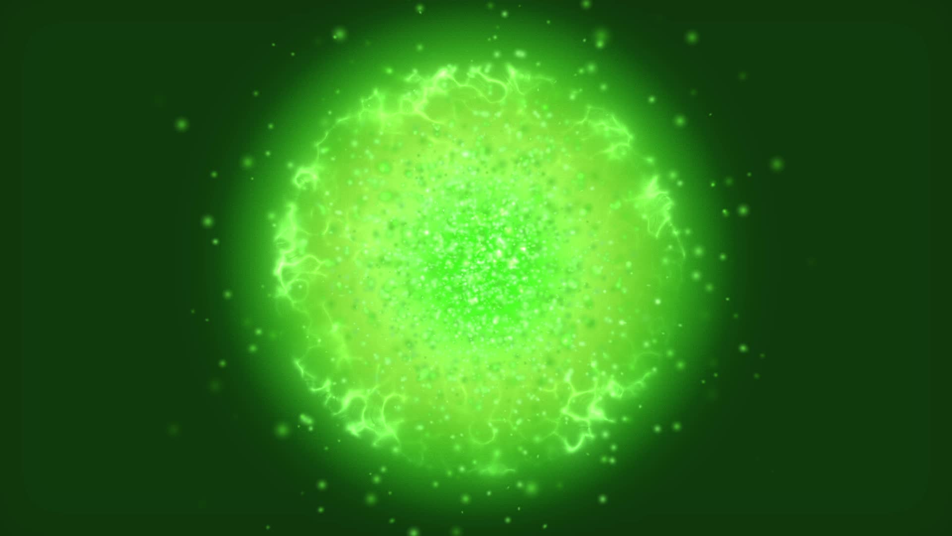 Green Energy Ball HD & 4K Stock Footage 22708293 Pond5