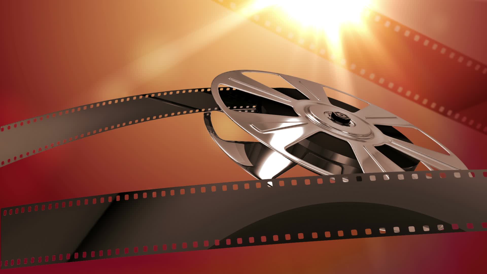 Film Reel Loop HD & 4K Stock Footage 24833673 Pond5