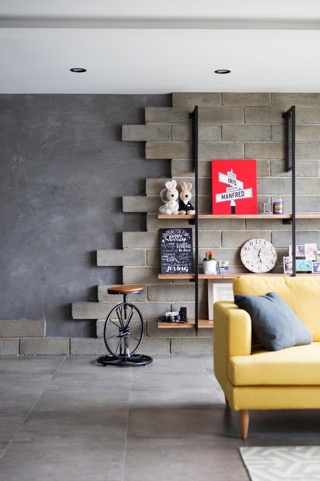 Half Brick Wall Interior Design Singapore Interior Design Ideas