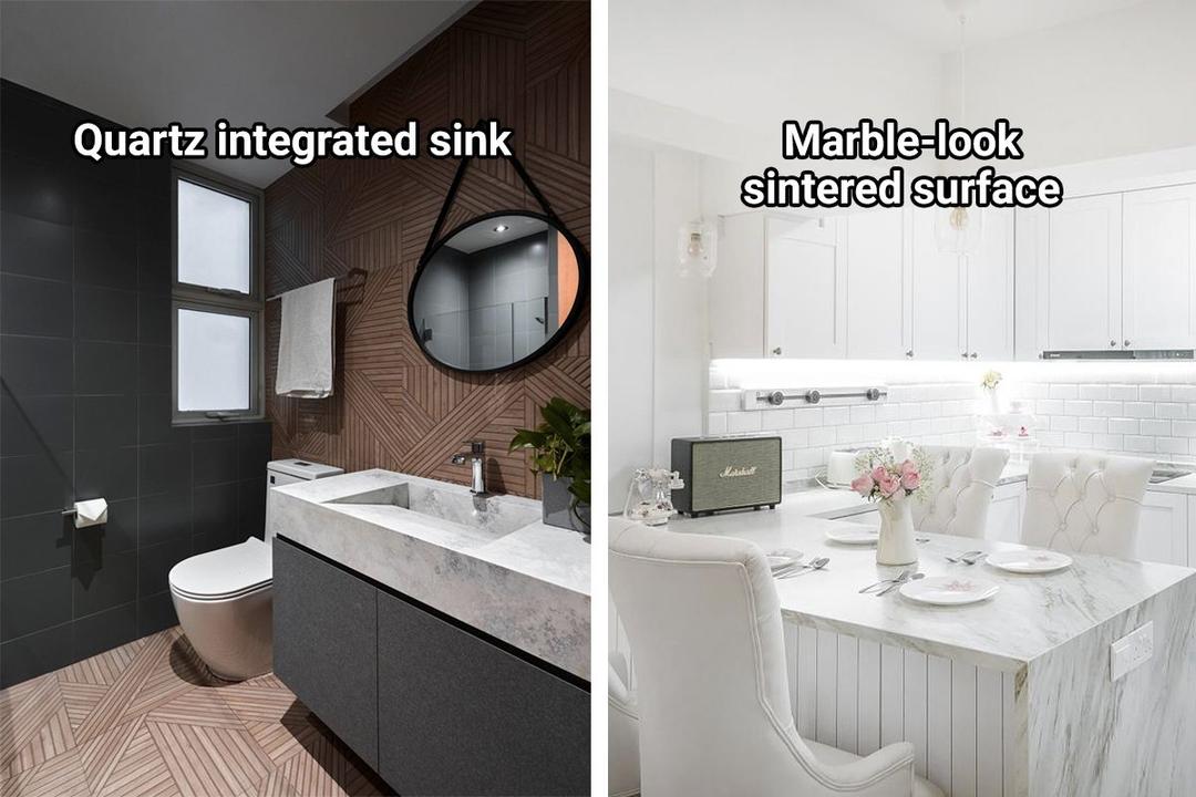 9 Granite, Quartz and Sintered Surfaces for a More Luxe Look Qanvast