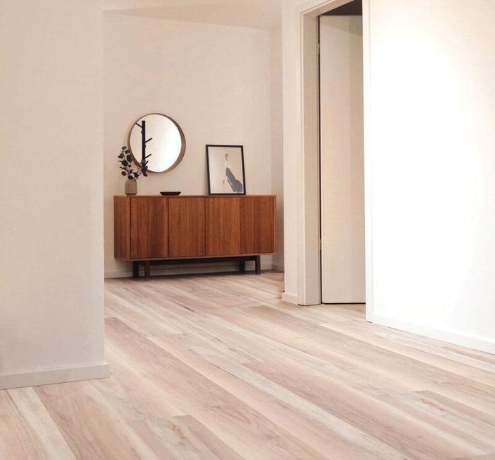 These Vinyl Tiles Look/Feel Like Parquet, Except They’re Much Cheaper