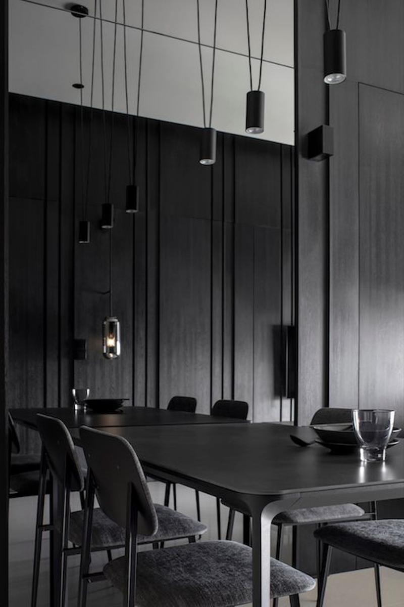 These AllBlack Room Interiors Prove That Black Is What’s Happening