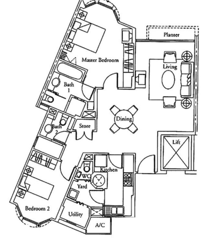 Hillview Avenue Condo (2022) by Third Paragraph Qanvast