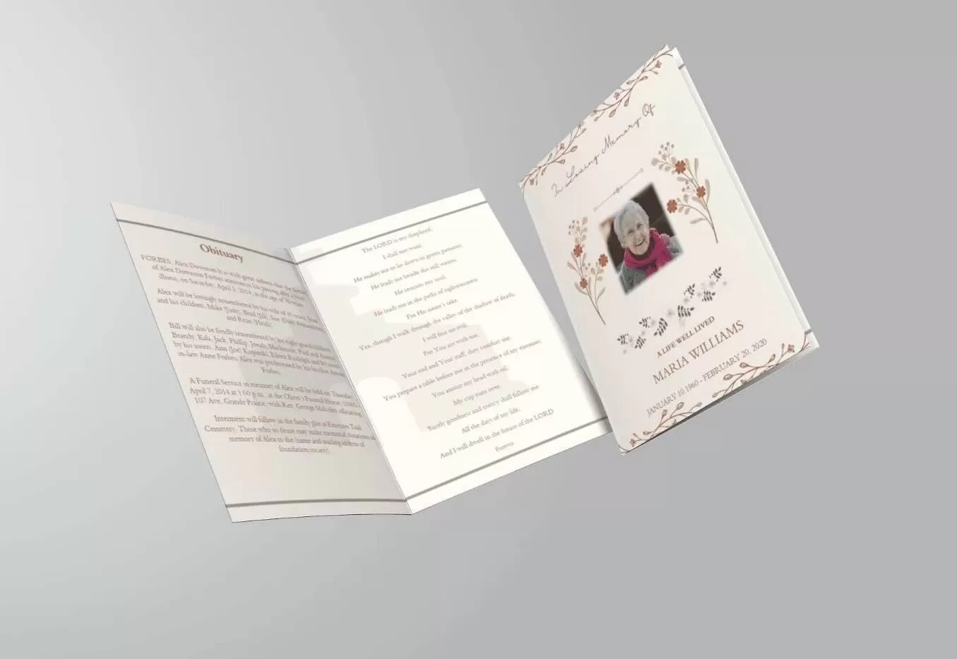 Obituary Examples Tips, Examples, and Free Templates(01)