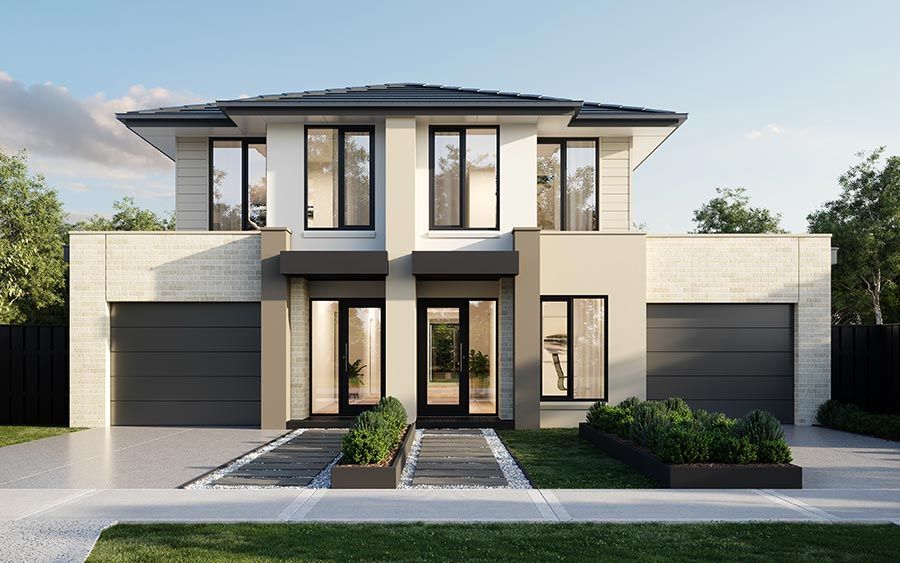 Bayside 25 Duplex by Metricon Price, Floorplans, Facades, Display