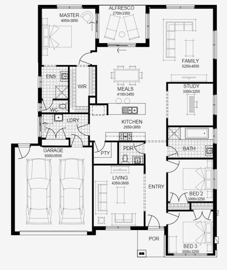Como 2416 by Simonds Homes, SA Price, Floorplans, Facades, Display