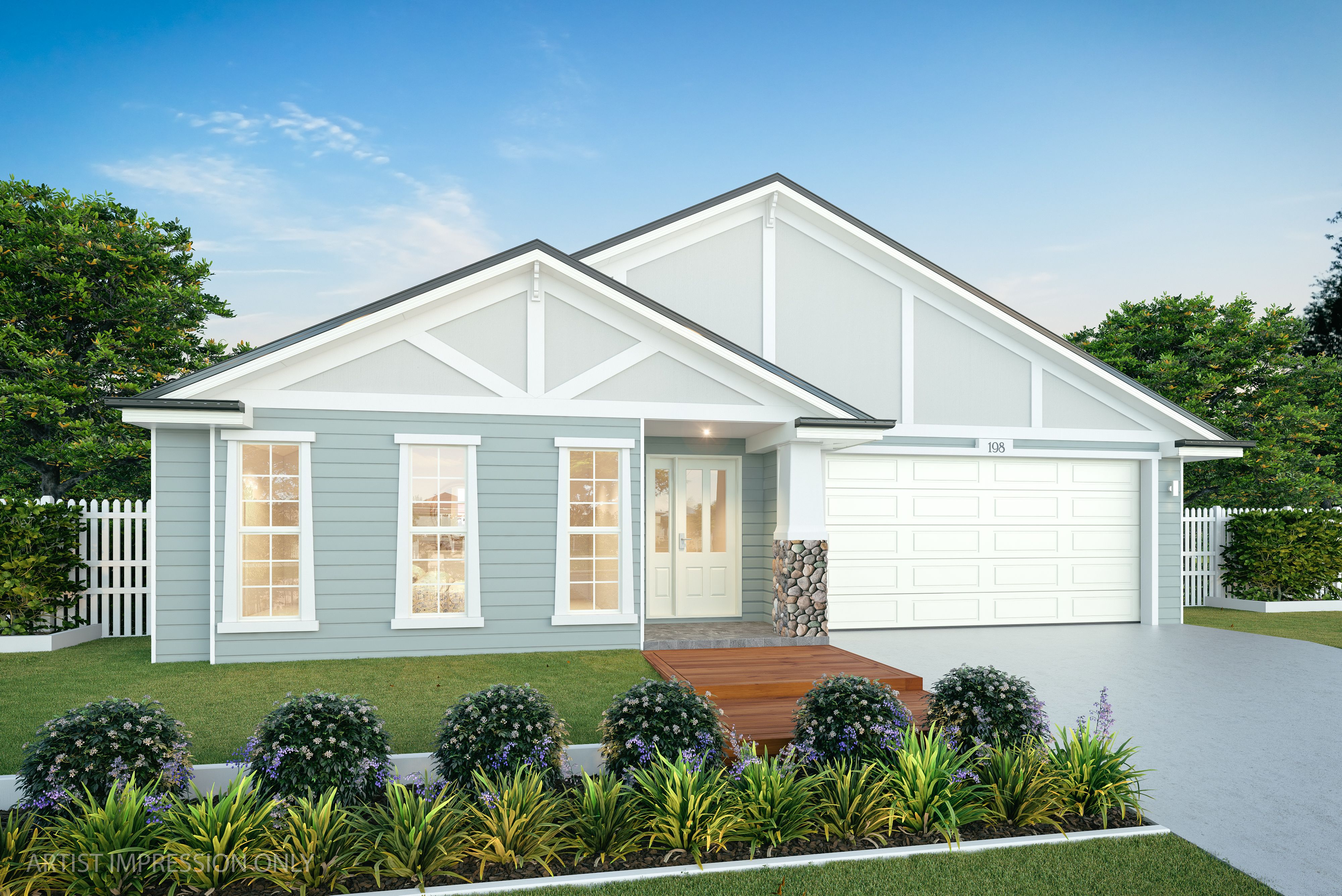 Avoca 198 Sloped Block by Stroud Homes, QLD Price, Floorplans