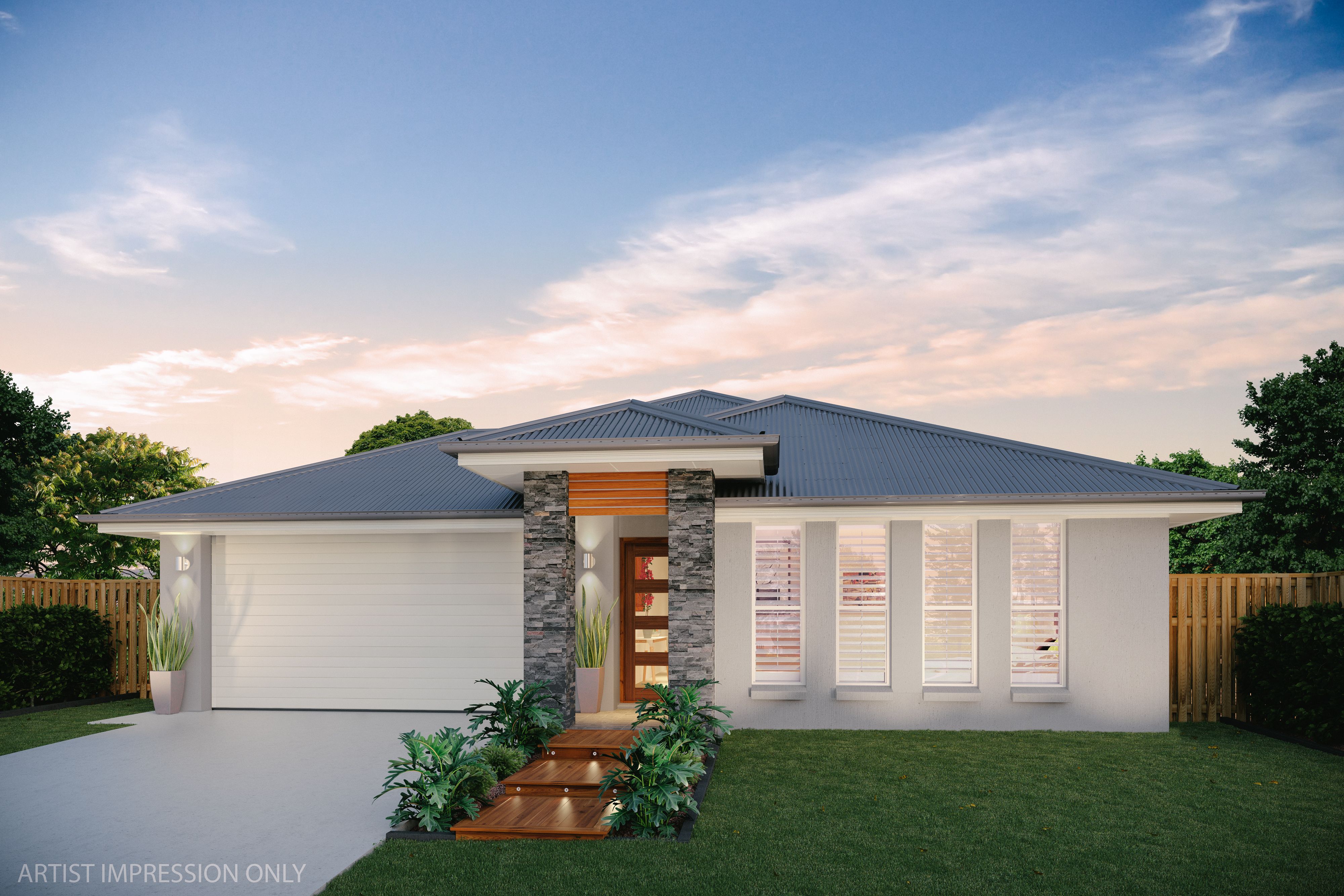 Bronte 240 by Stroud Homes, QLD Price, Floorplans, Facades, Display