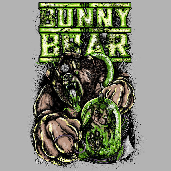 The Bunny The Bear Science TShirt (Grey) Victory Merch