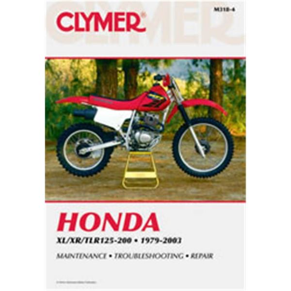 Clymer Dirt Bike Manual Honda XL/XR/TLR125200