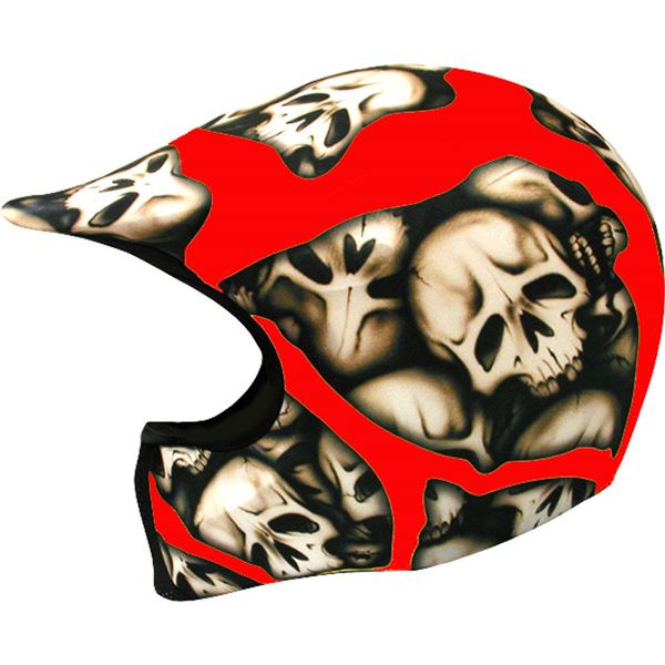 Helmet Skinz Bones Helmet Skin