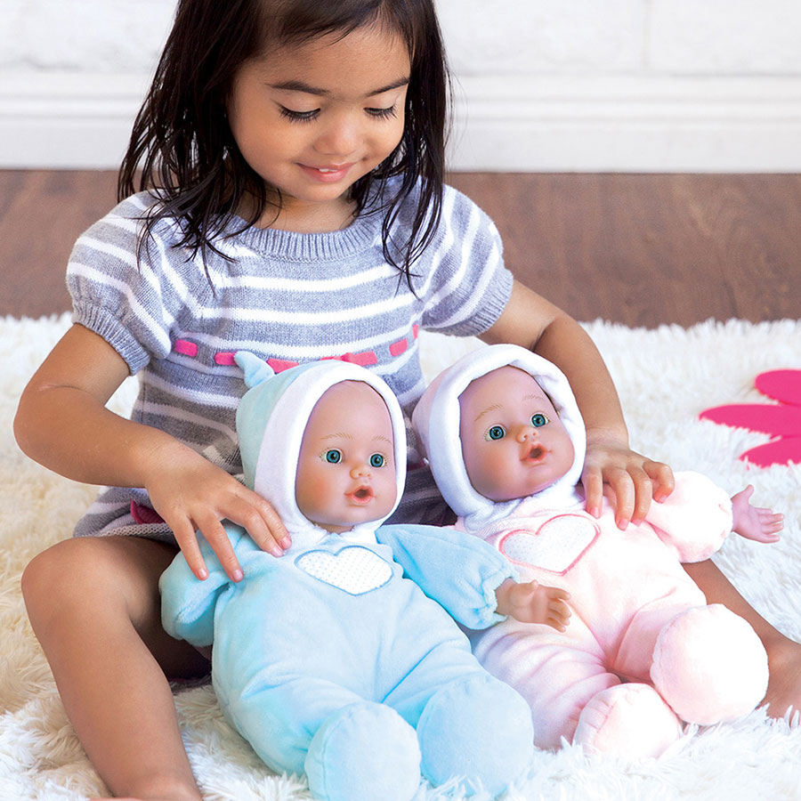 Cuddle Baby Pink PJs 13 inch Fat Brain Toys