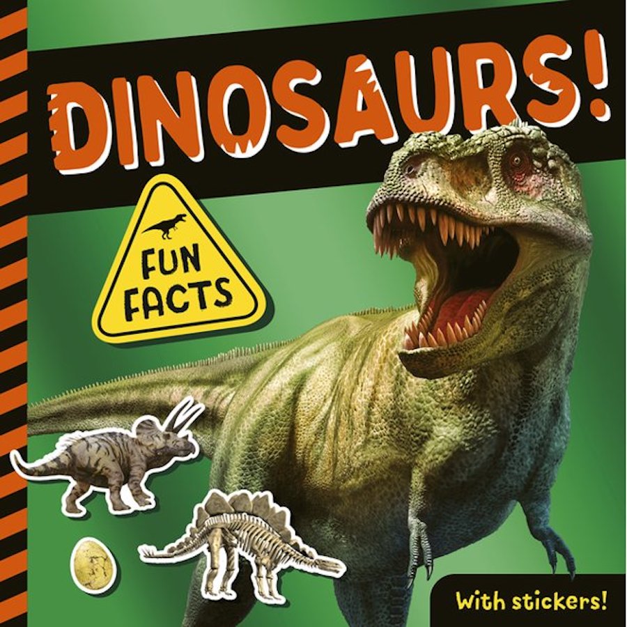 Dinosaurs! Fun Facts with Stickers Best Books for Ages 3 to 8
