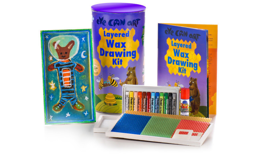 Layered Wax Drawing Kit