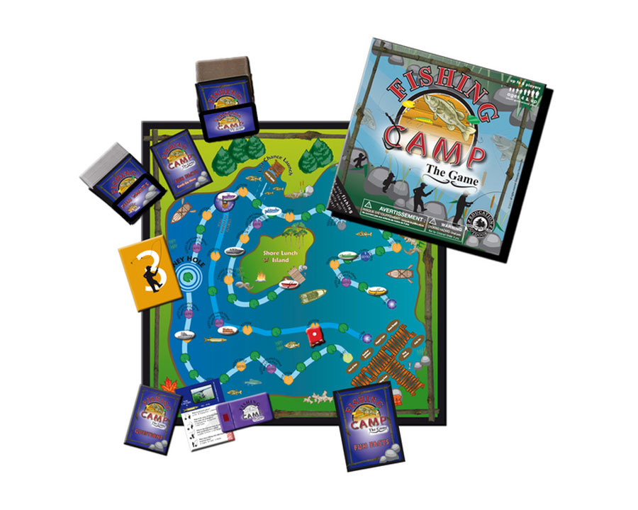 Fishing Camp Board Game Fat Brain Toys