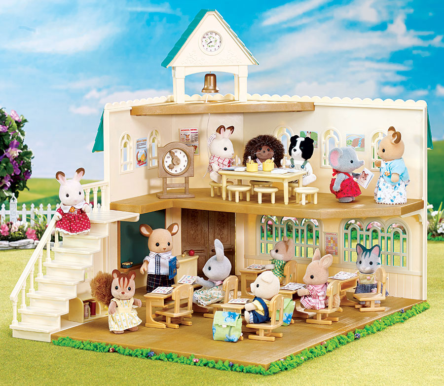 Calico Critters Berry Grove School Fat Brain Toys