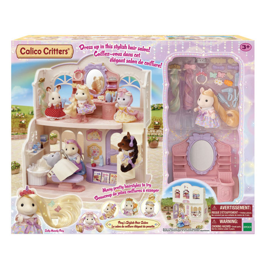 Calico Critters Pony's Stylish Hair Salon Best for Ages 6 to 9