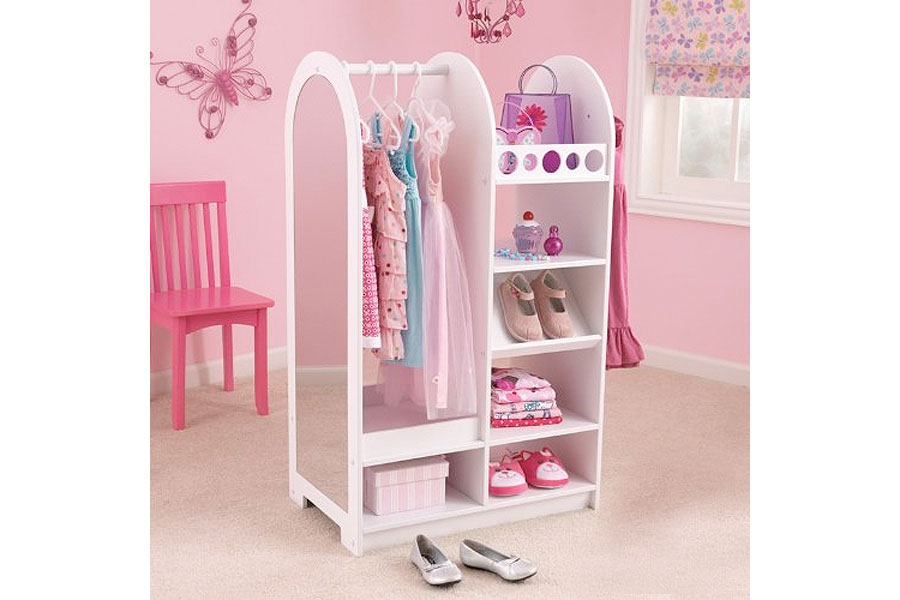 KidKraft Fashion Pretend Play Station White