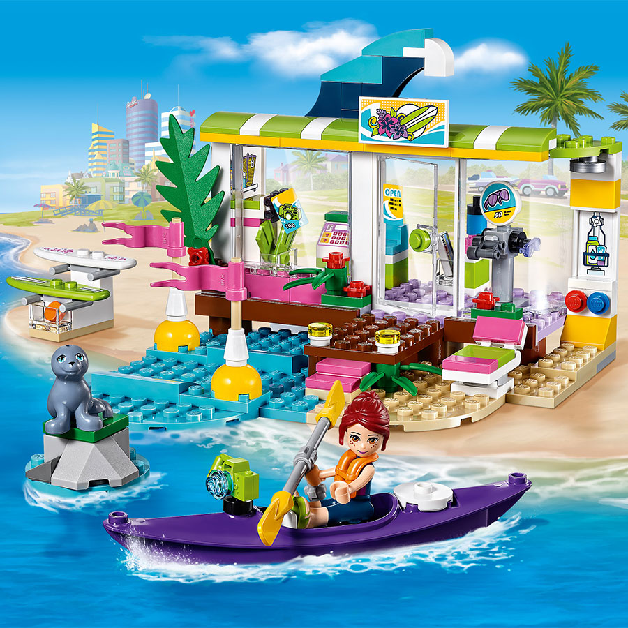 LEGO Friends Heartlake Surf Shop Fat Brain Toys