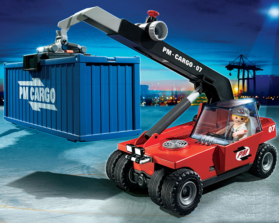 Playmobil City Action Cargo Transporter with Container