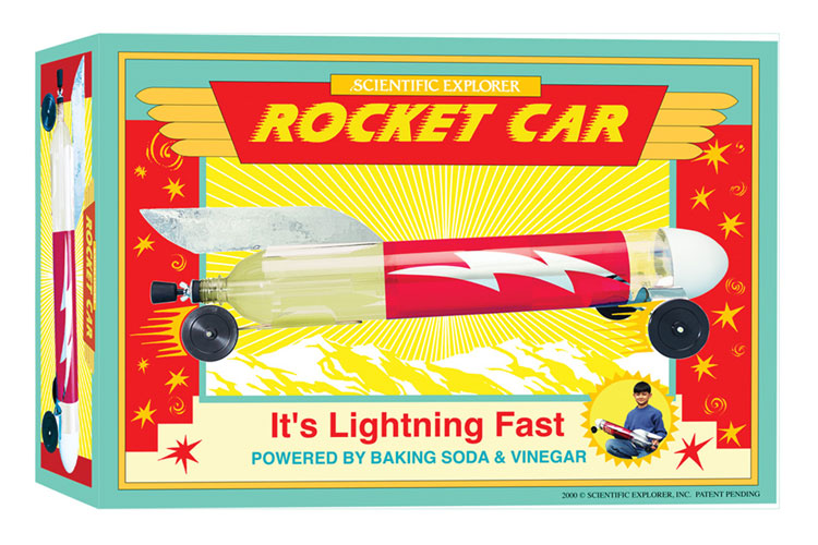 Scientific Explorer Rocket Car Fat Brain Toys