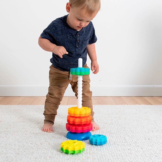 SpinAgain Best Baby Toys & Gifts for Ages 1 to 2 Fat Brain Toys