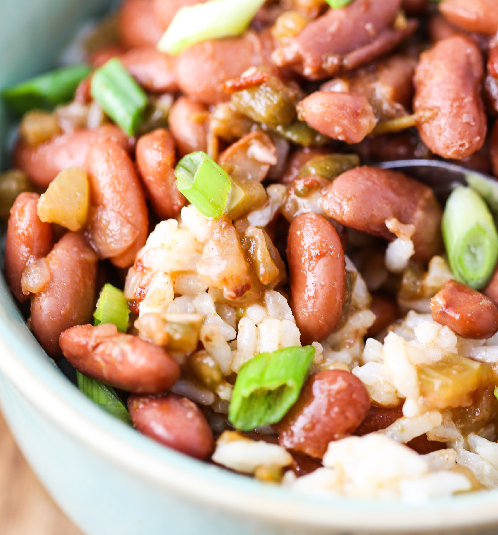 Vegetarian Red Beans and Rice Tabs & Tidbits