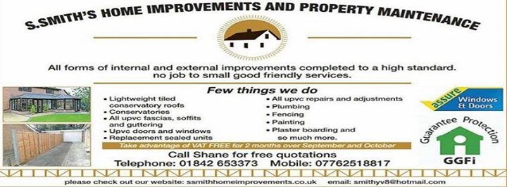 S.smith's home improvements and property maintenance Reviews