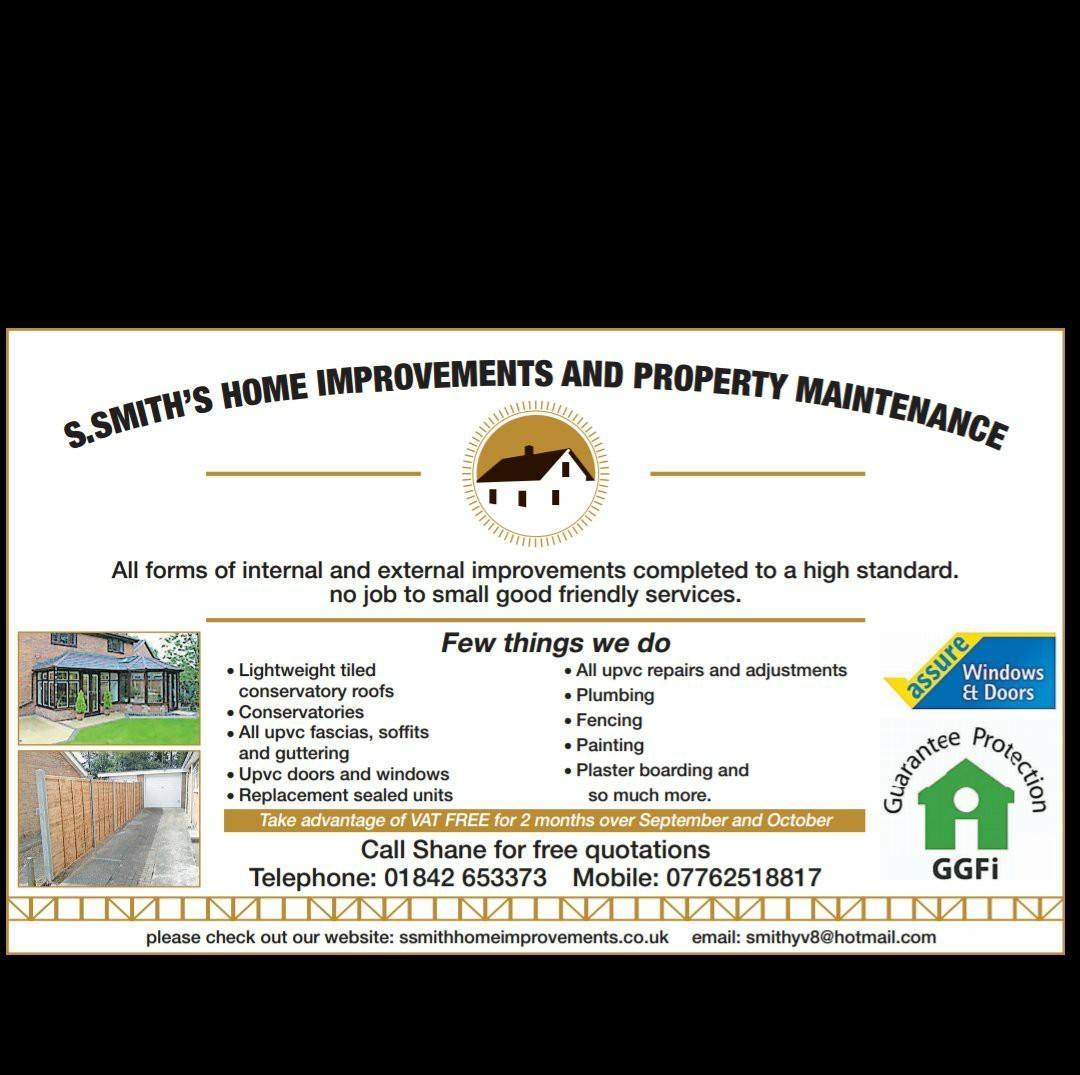 S.smith's home improvements and property maintenance Reviews